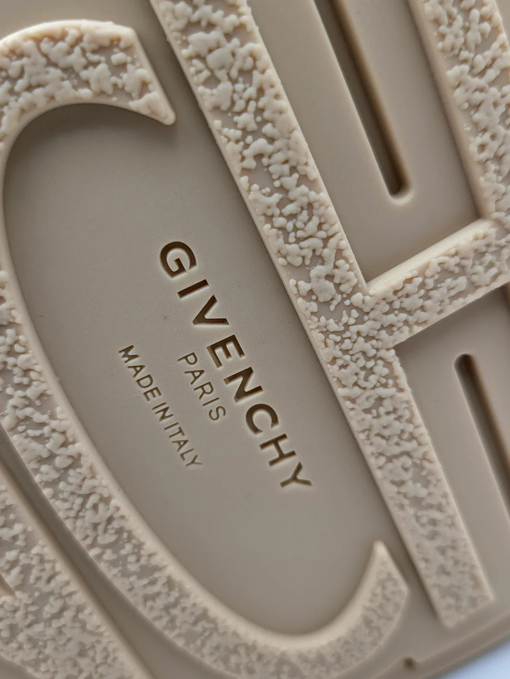 Givenchy Label Slide mules in rubber EU39 New!!! UNISEX..